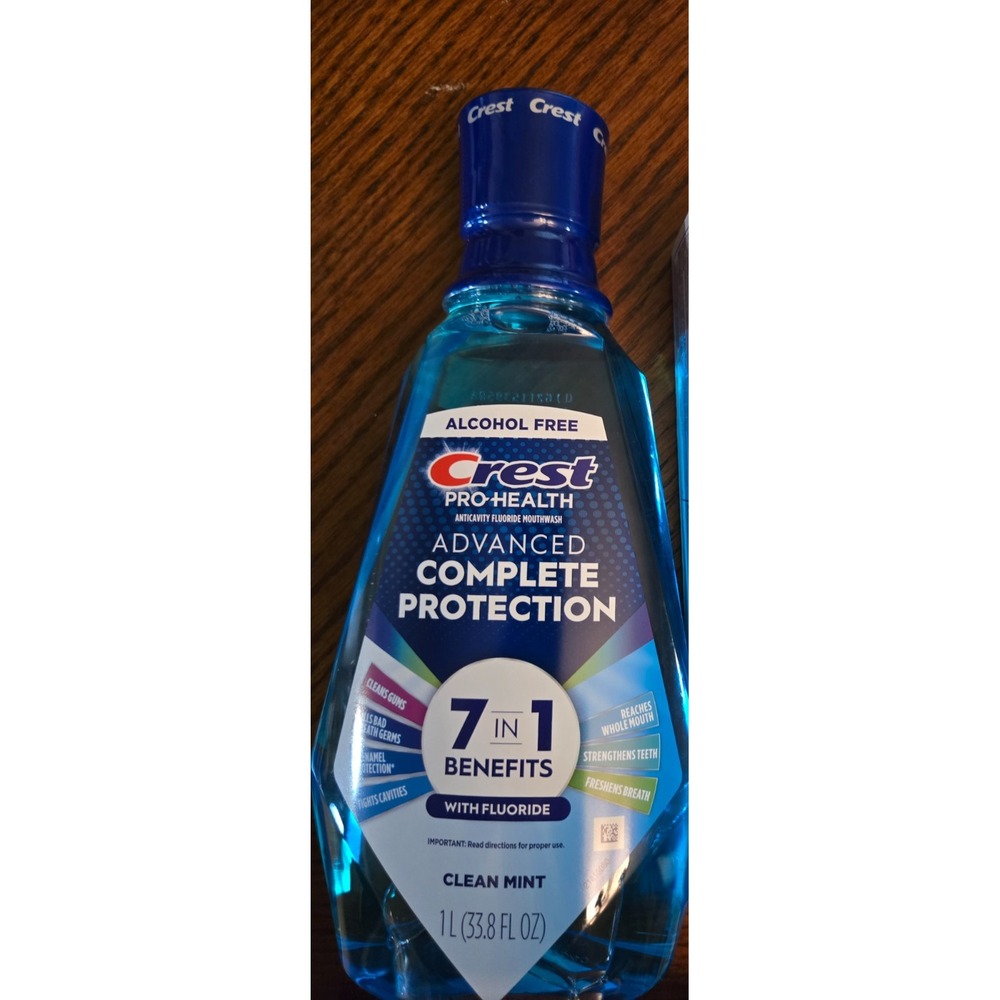 Crest Pro-Health Mouthwash alcohol free Advanced Complete Protection Mouthwash
